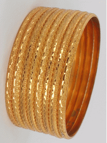 Gold Plated Bangles