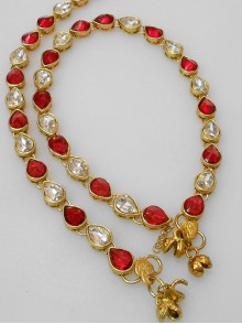 Designer kundan Anklet