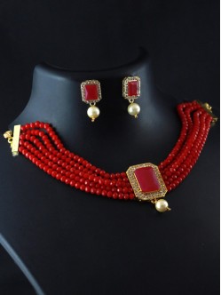 Jaipuri Necklace Set