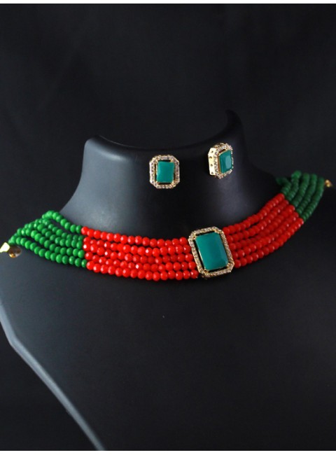 Jaipuri Necklace Set