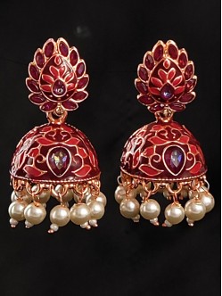 Meenakari Earrings