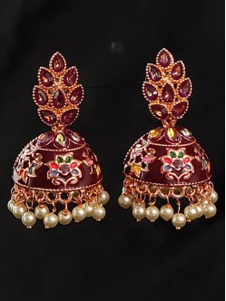 Meenakari Earrings