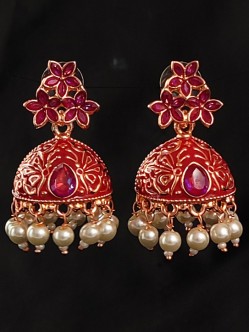 Meenakari Earrings