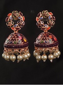 Meenakari Earrings