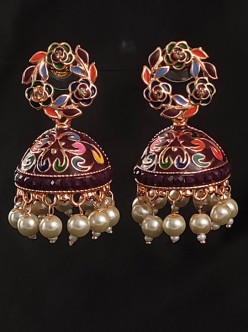 Meenakari Earrings