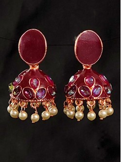 Meenakari Earrings