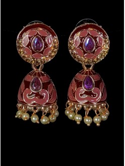 Meenakari Earrings