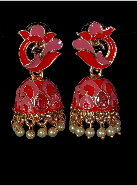 Meenakari Earrings