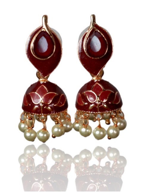 Meenakari Earrings