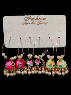 Meenakari Earrings
