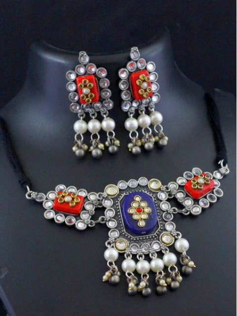 oxidised-necklaces-KJDTVON37
