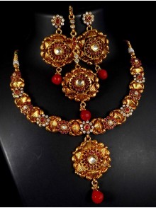 Polki Jewelry Set