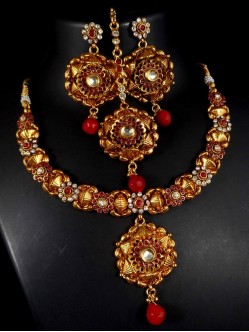 Polki Jewelry Set