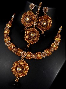 Polki Jewelry Set