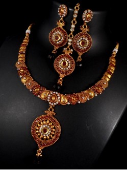 Polki Jewelry Set