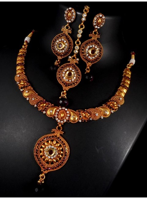 Polki Jewelry Set