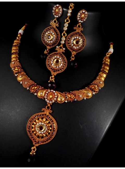 Polki Jewelry Set