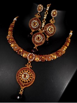 Polki Jewelry Set