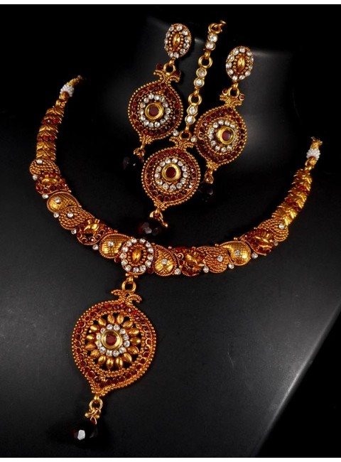 Polki Jewelry Set