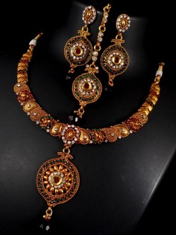 Polki Jewelry Set