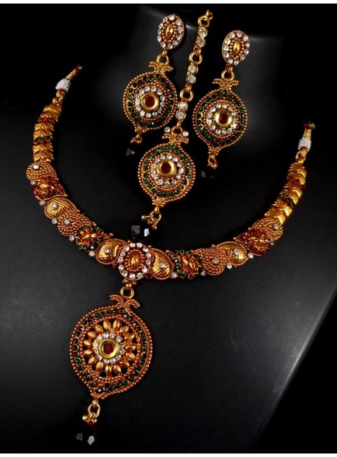 Polki Jewelry Set