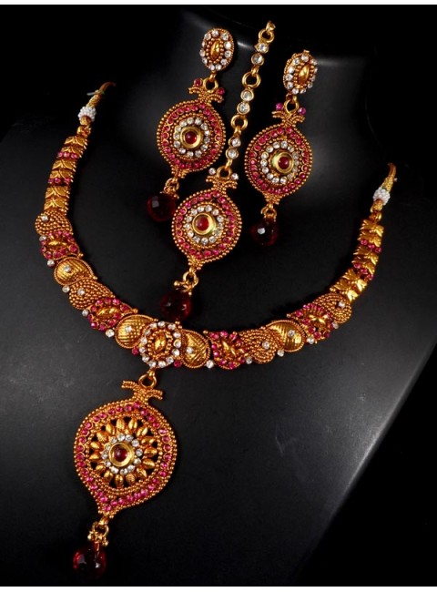 Polki Jewelry Set
