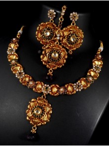 Polki Jewelry Set