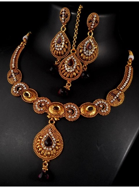 Polki Jewelry Set