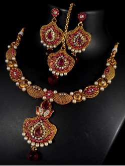 Polki Jewelry Set