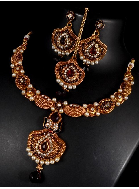 Polki Jewelry Set