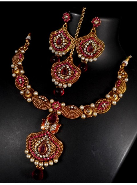 Polki Jewelry Set