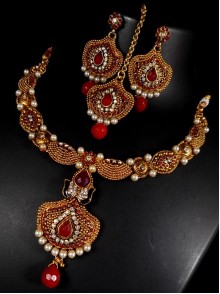 Polki Jewelry Set