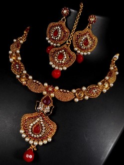 Polki Jewelry Set