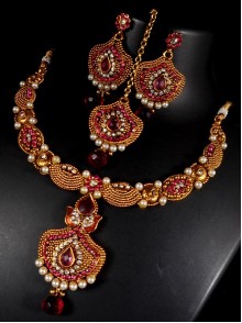 Polki Jewelry Set