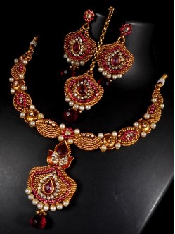 Polki Jewelry Set