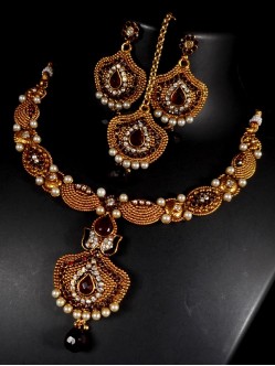 Polki Jewelry Set