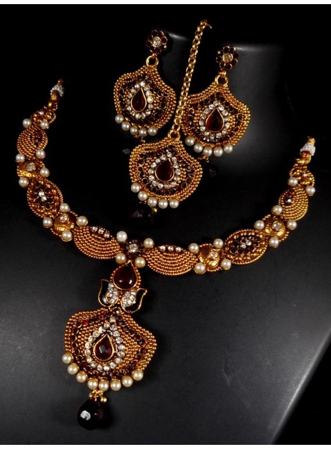 Polki Jewelry Set