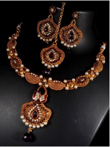 Polki Jewelry Set