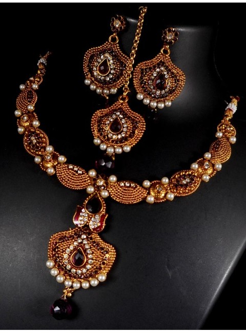Polki Jewelry Set