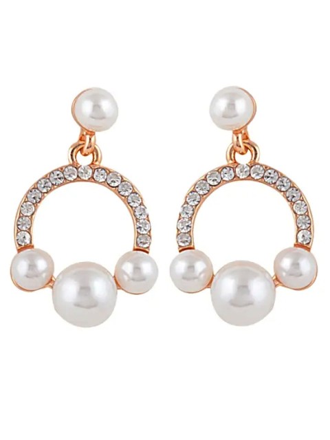 LOTS Wholesale Bulk Crystal Pearl Ear Stud Earrings Valentine's Gift Jewelry New 