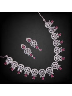 CZ-Necklace Set