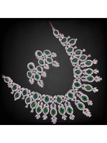 CZ Necklace Set