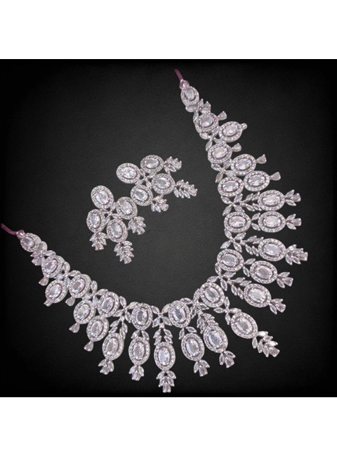 CZ Necklace Set