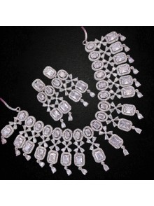 CZ Necklace Set