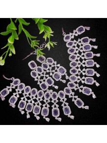 CZ Necklace Set