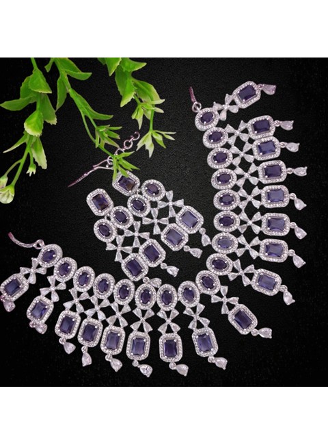 CZ Necklace Set