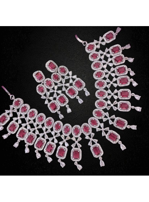 CZ=Necklace Set