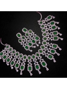 CZ Necklace Set