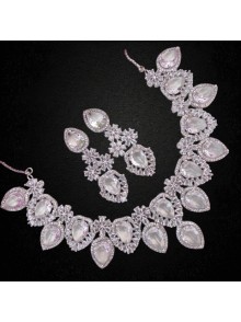CZ Necklace Set