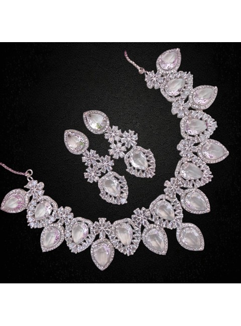 CZ Necklace Set